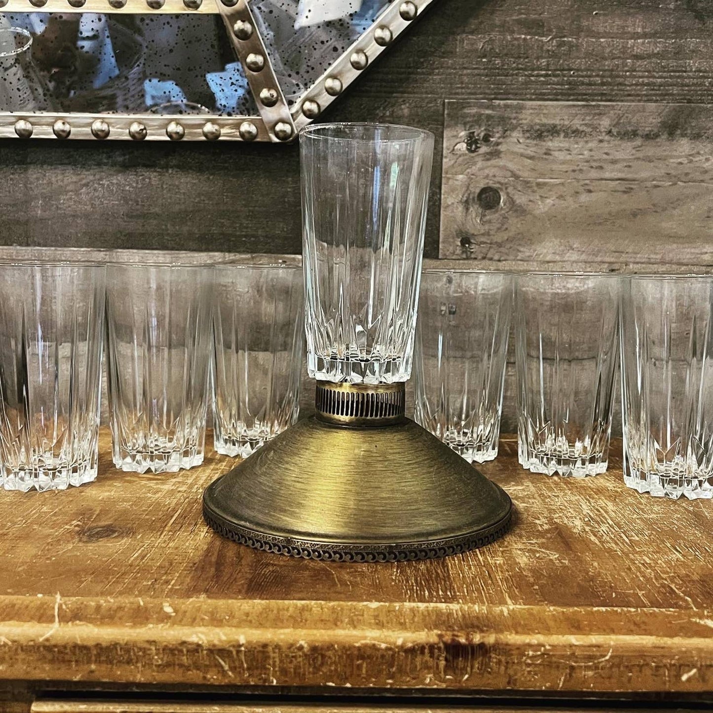 Arcoroc Hussard Clear Cooler Crystal Glasses - set of 8