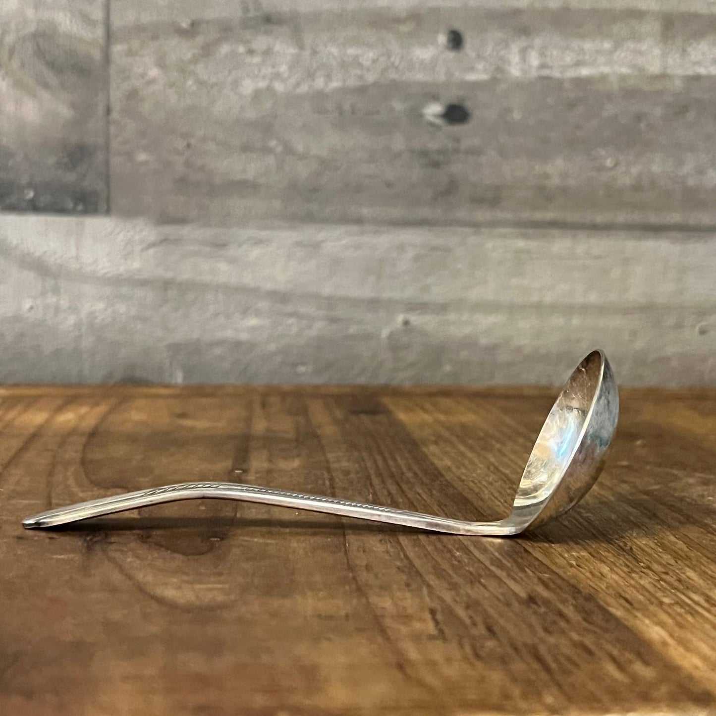 Vintage National Silver Co silver plated ladle