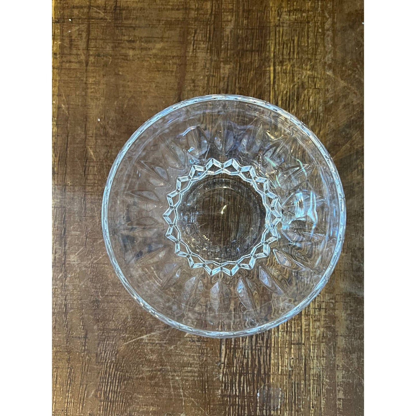 Petite clear crystal bowl