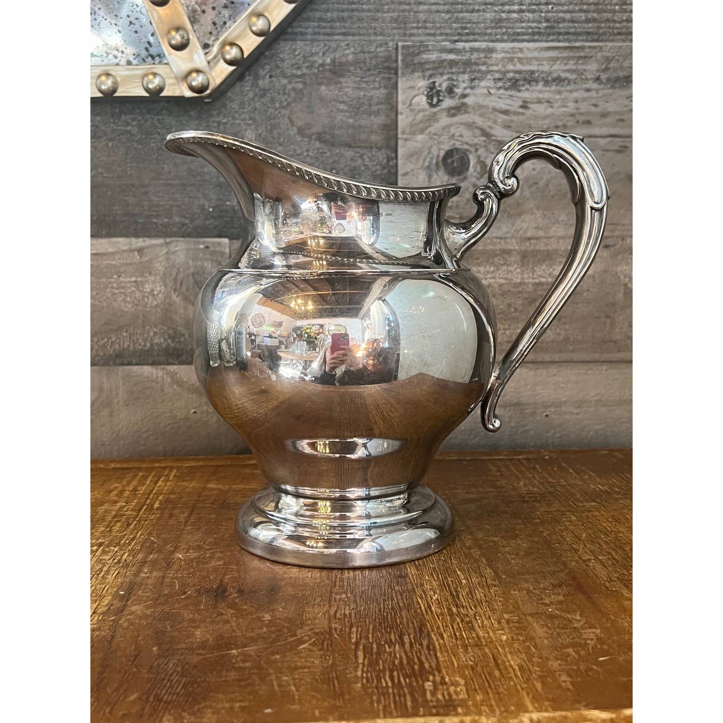Vintage Art S Co SPC 223 silver plated pitcher