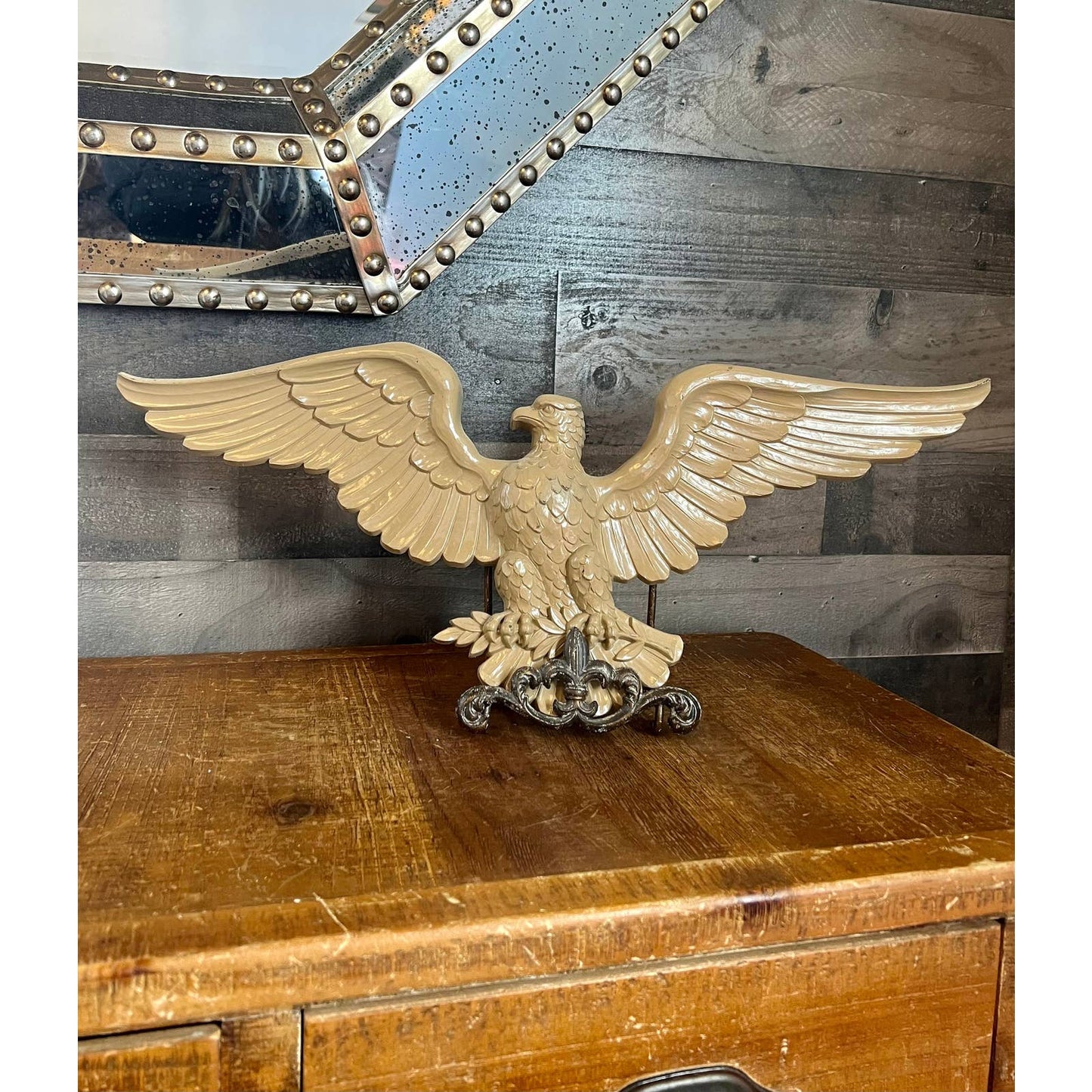 Vintage Syroco eagle wall hanging americana decor