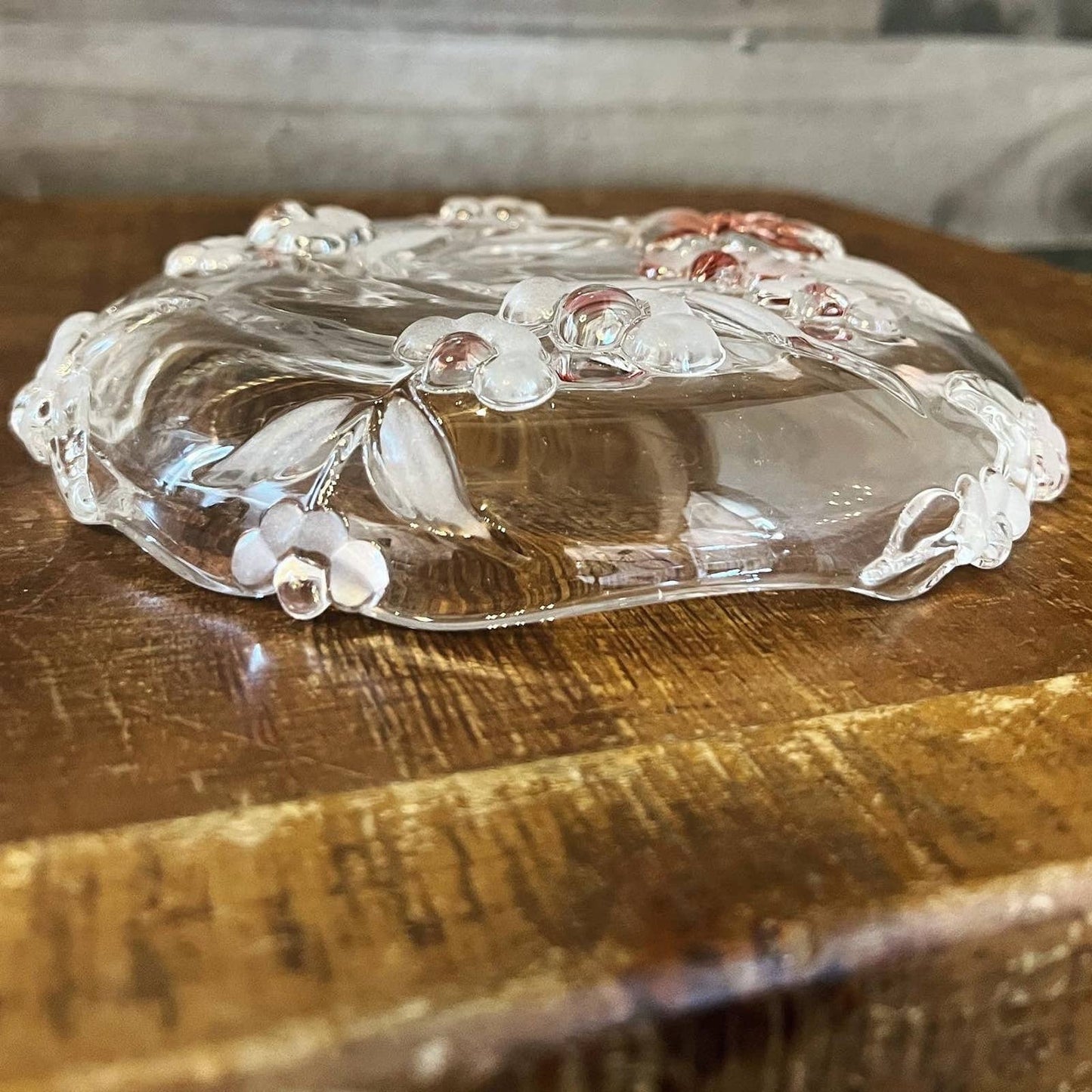 Vintage Mikasa Blossom Time set of 4 dishes - cherry blossom plates - coupe salad plate - spring tabletop - floral plate tableware