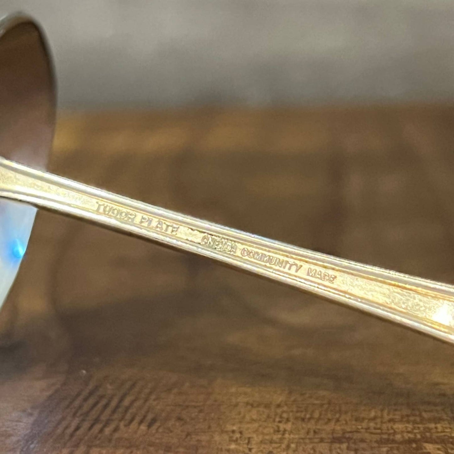 Vintage Tudor Plate Oneida Community Made silver plate ladle