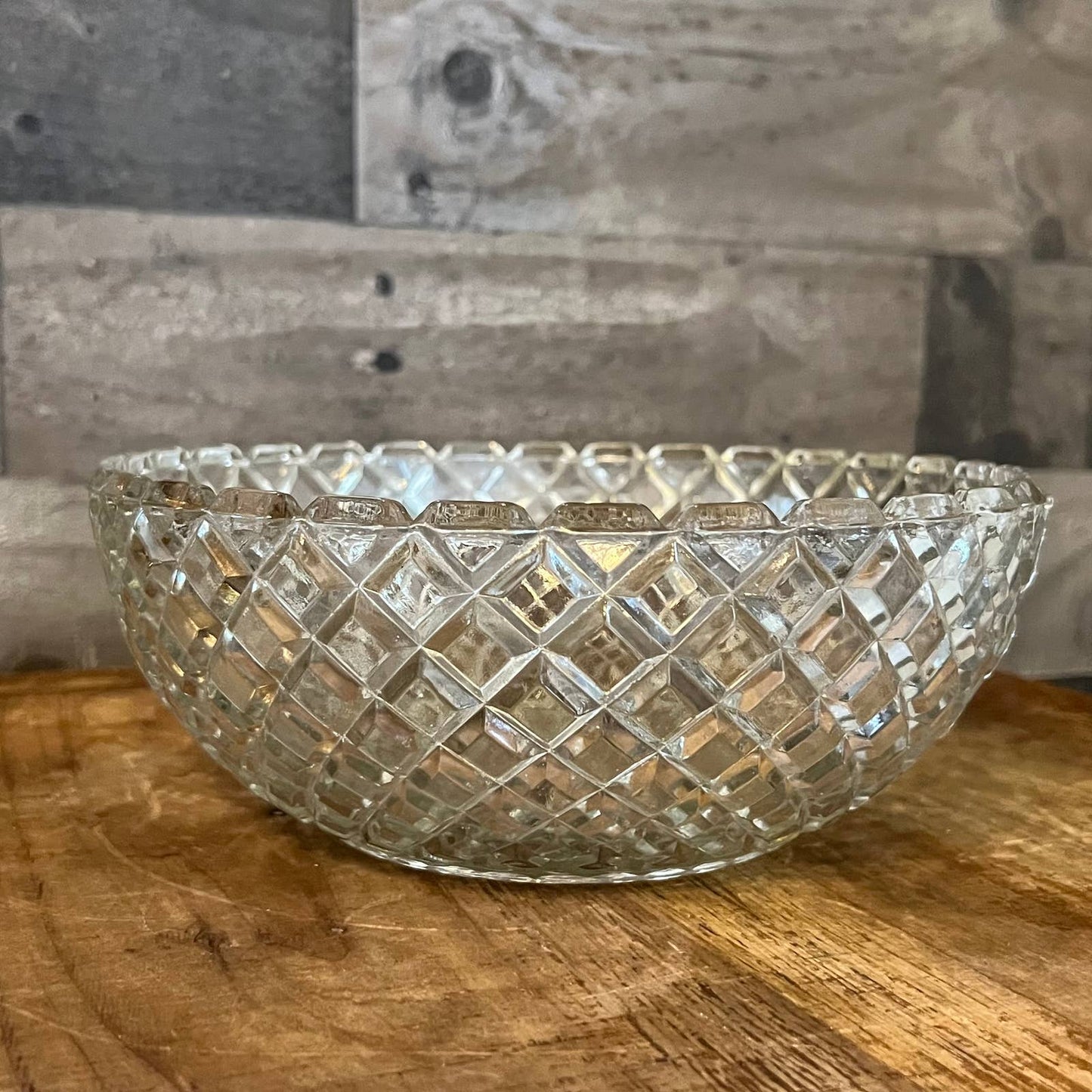 Vintage anchor hocking Waterford bowl
