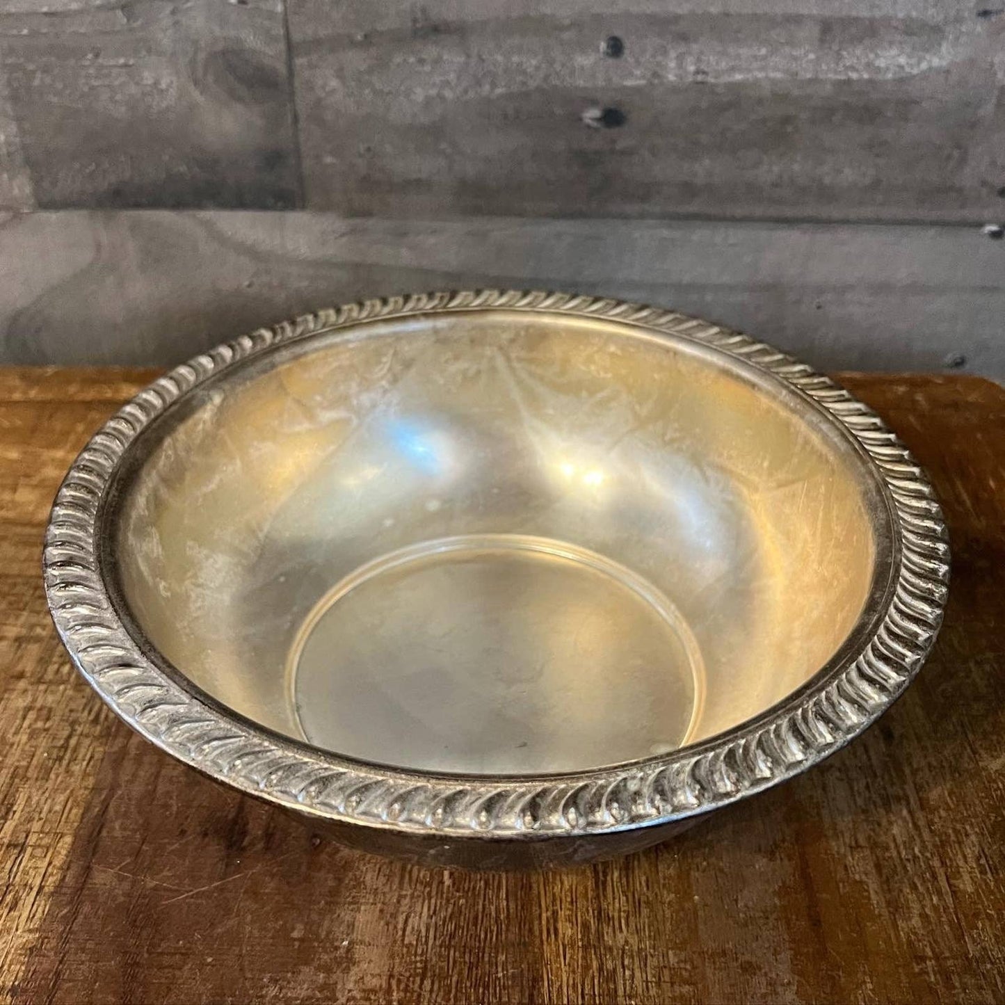 Vintage Eales 1779 silver plated bowl