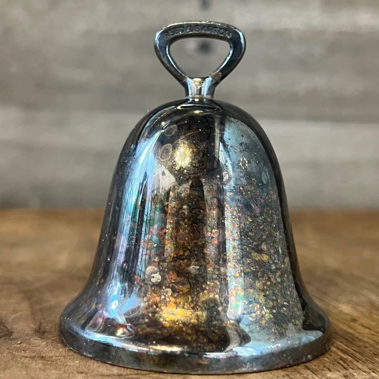 Vintage Reed & Barton petite silverplated bell