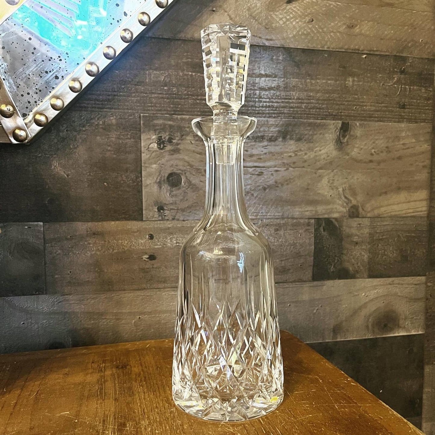 Waterford lismore crystal decanter