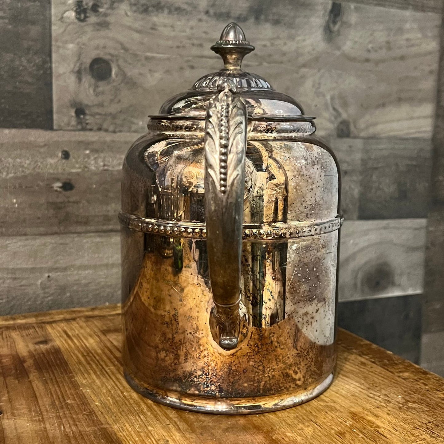 Vintage Silver Tone Teapot / Coffee Pot