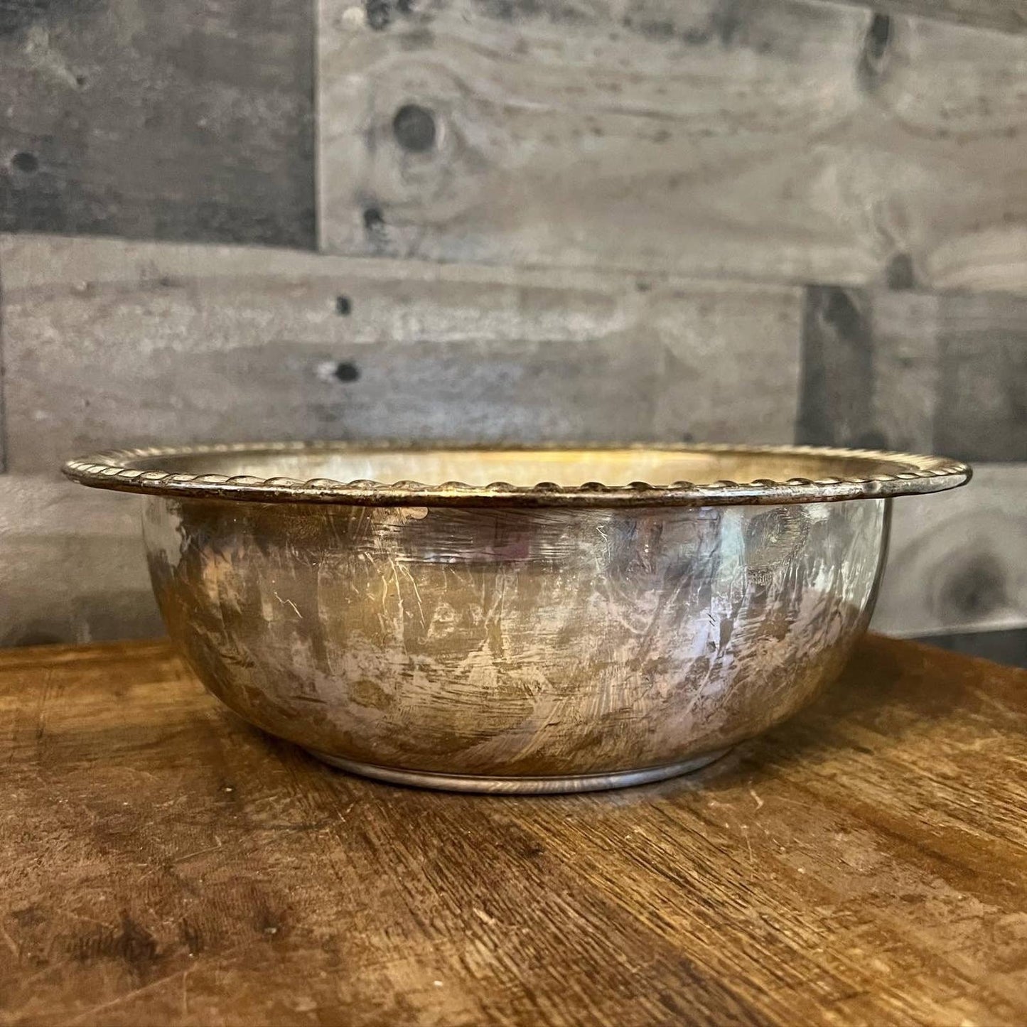Vintage Eales 1779 silver plated bowl