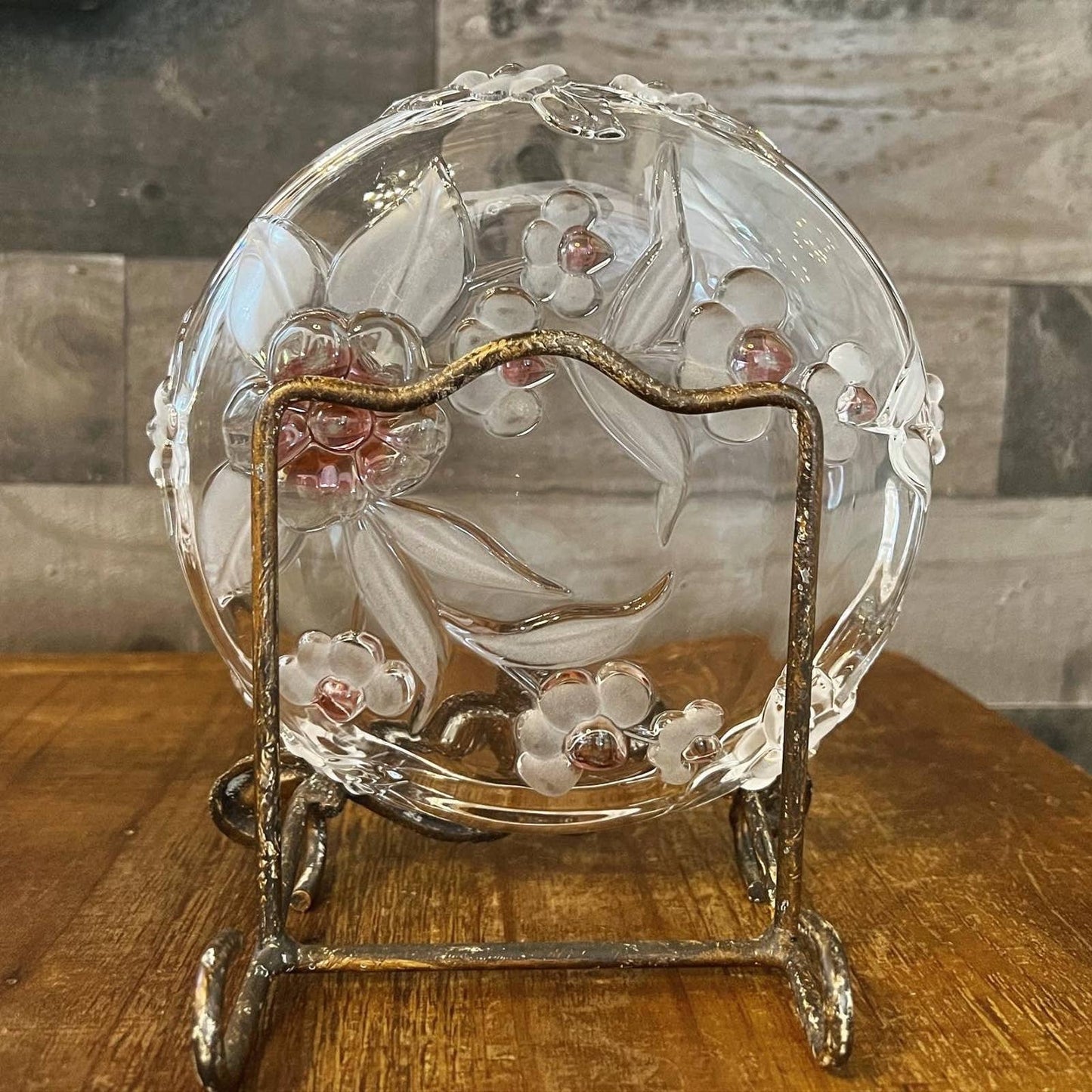 Vintage Mikasa Blossom Time set of 4 dishes - cherry blossom plates - coupe salad plate - spring tabletop - floral plate tableware