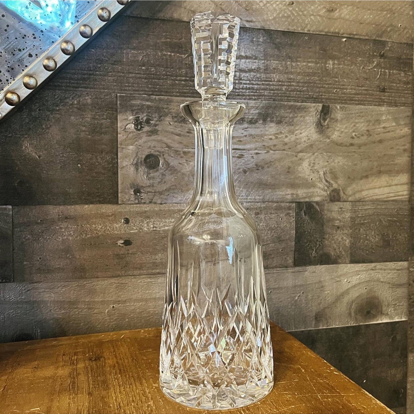 Waterford lismore crystal decanter