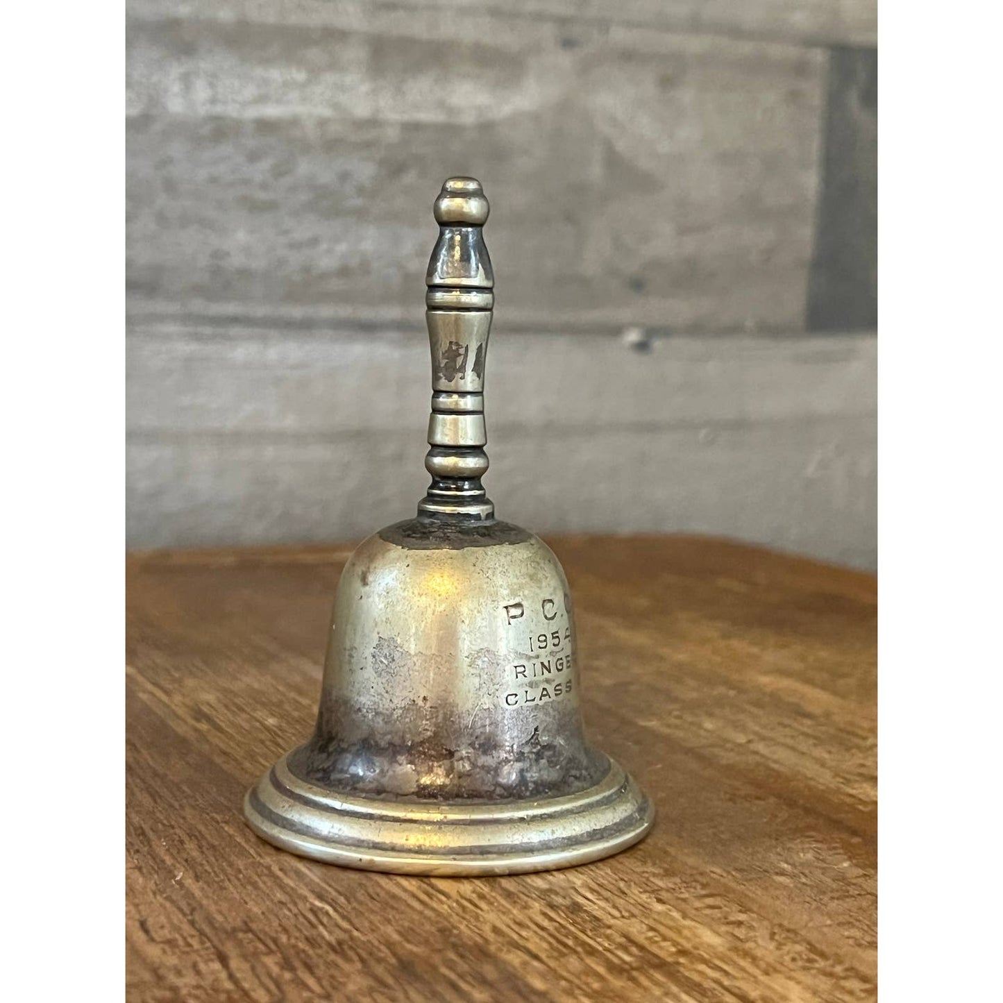 Vintage Regis silver plate petite bell - PCC 1954 Ringer Class C