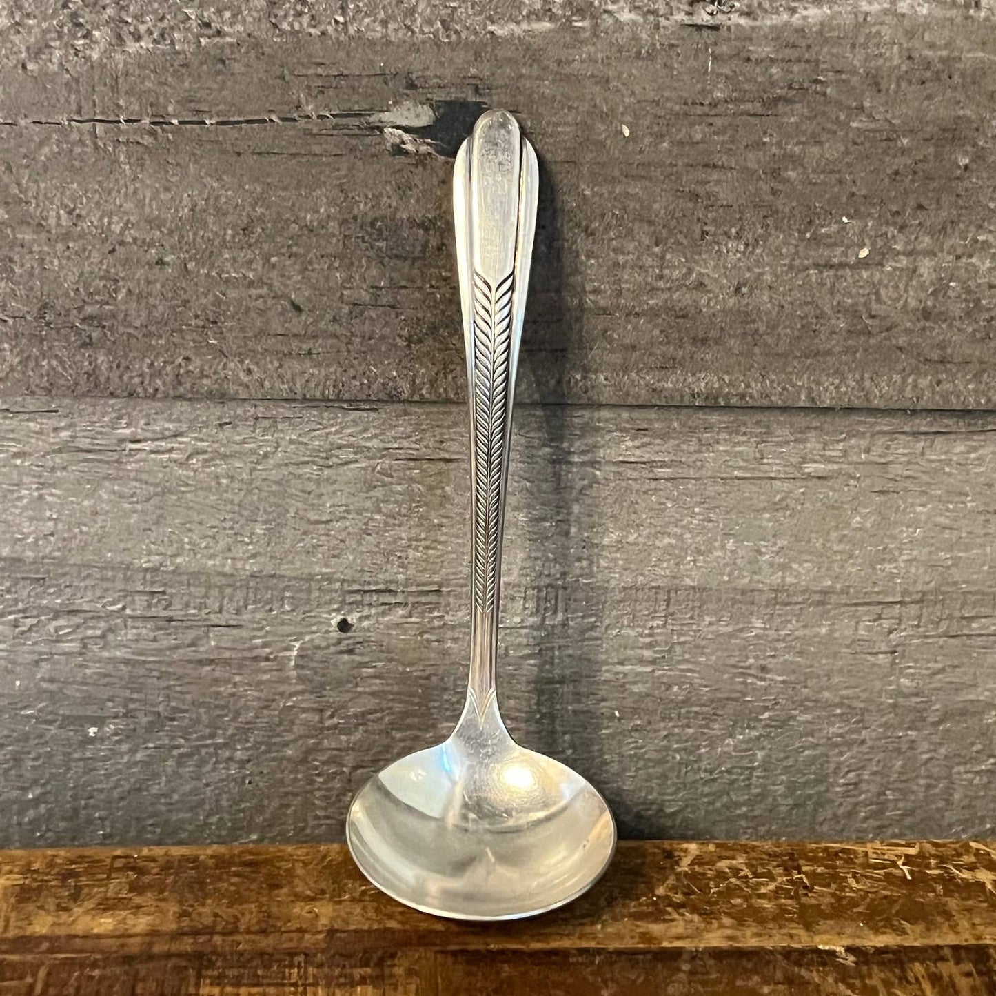 Vintage National Silver Co silver plated ladle