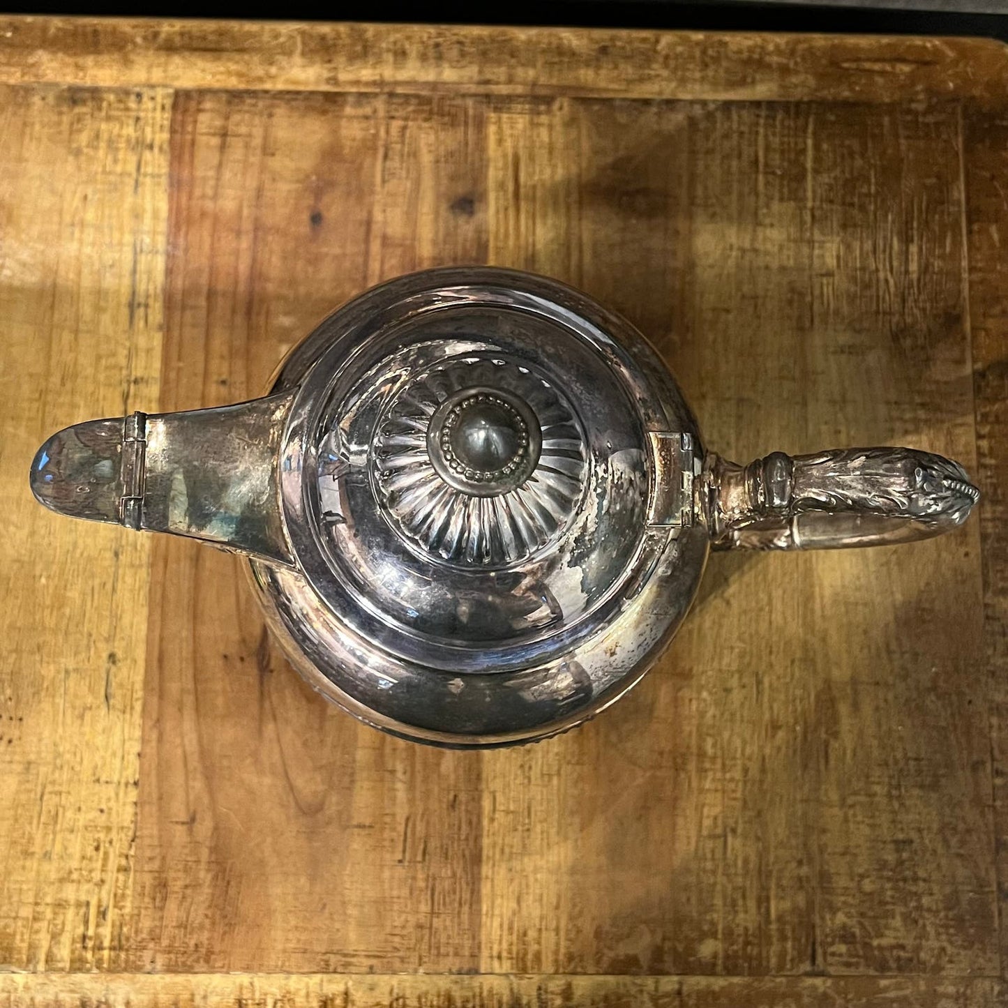 Vintage Silver Tone Teapot / Coffee Pot