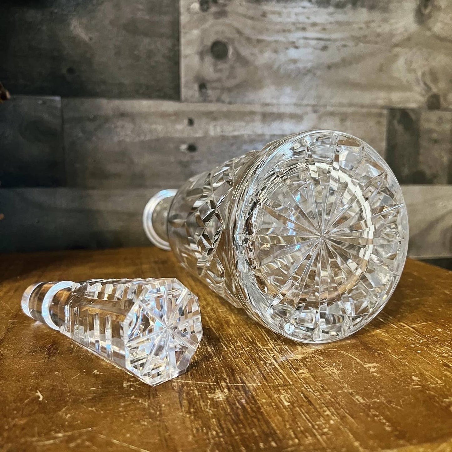 Waterford lismore crystal decanter