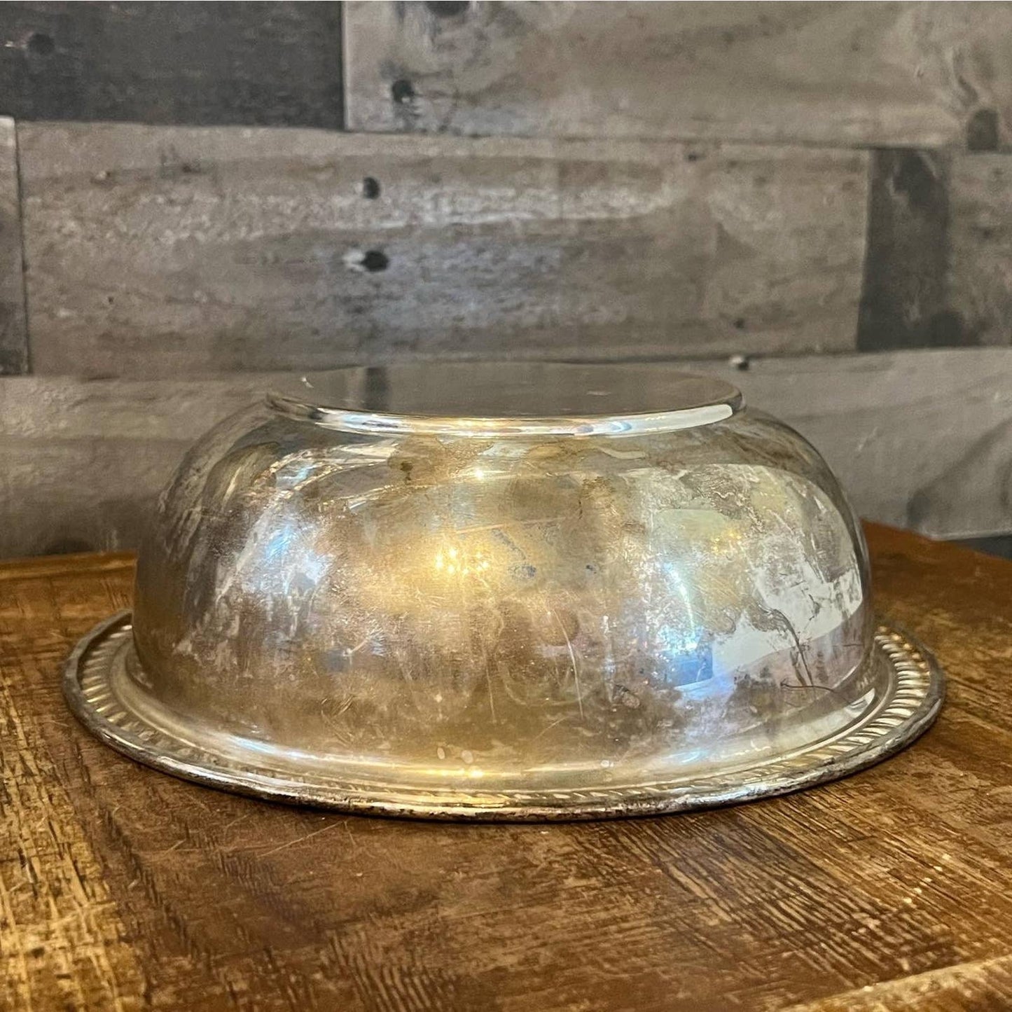 Vintage Eales 1779 silver plated bowl