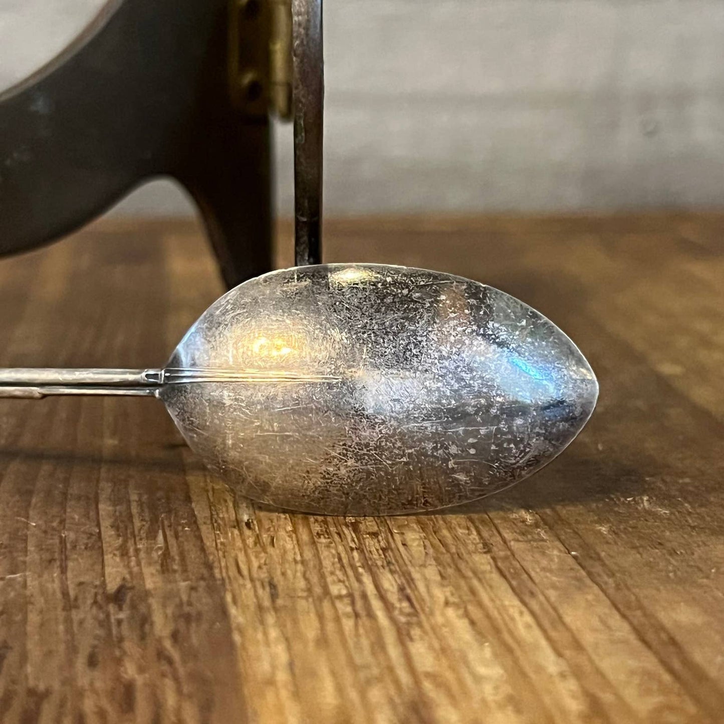 Vintage rifle handle Washington DC spoon