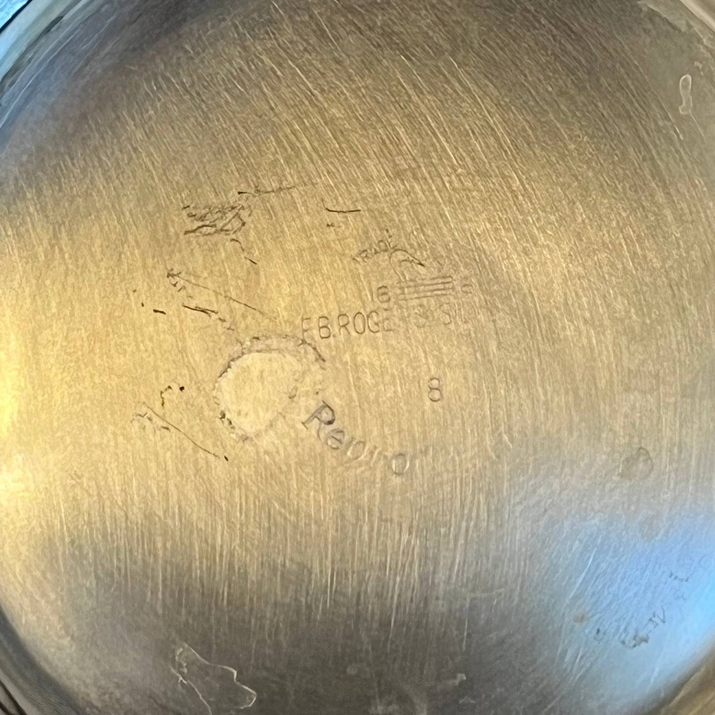 Vintage FB Rogers silver plated bowl - The Camargo Club trophy
