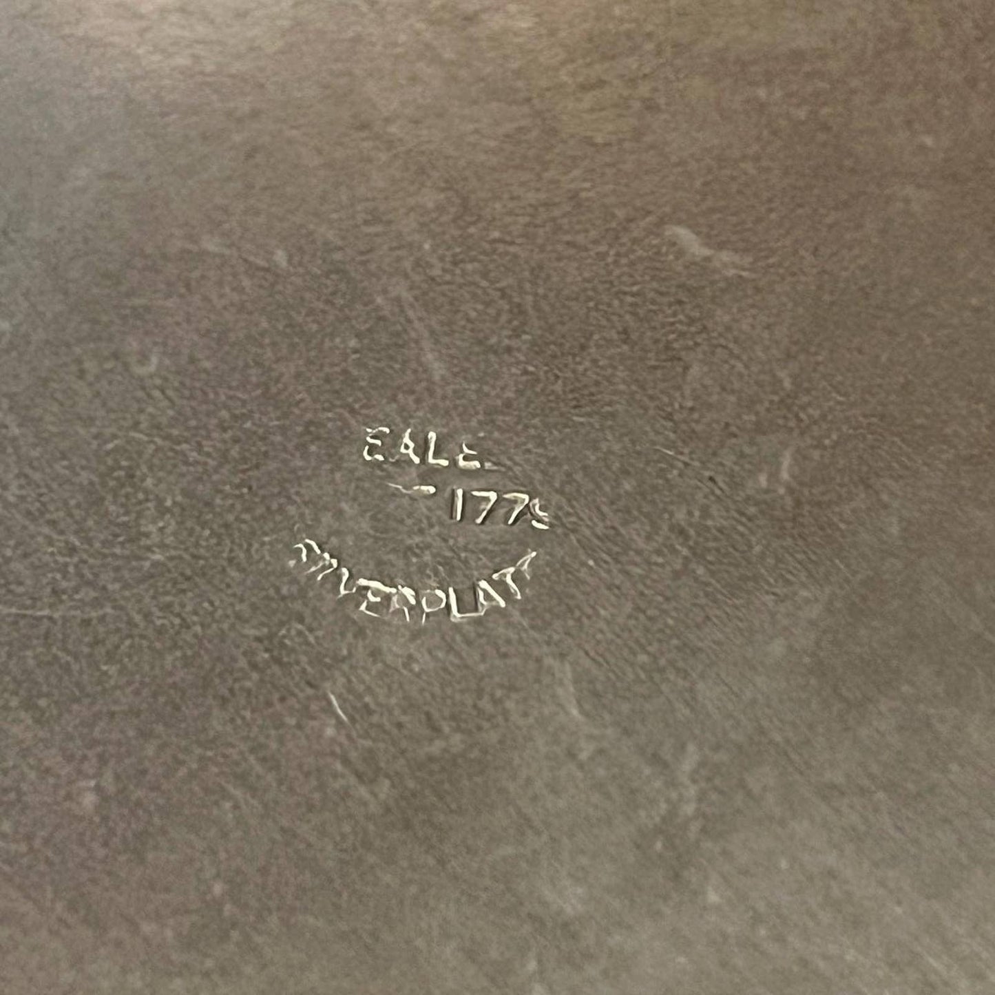 Vintage Eales 1779 silver plated bowl