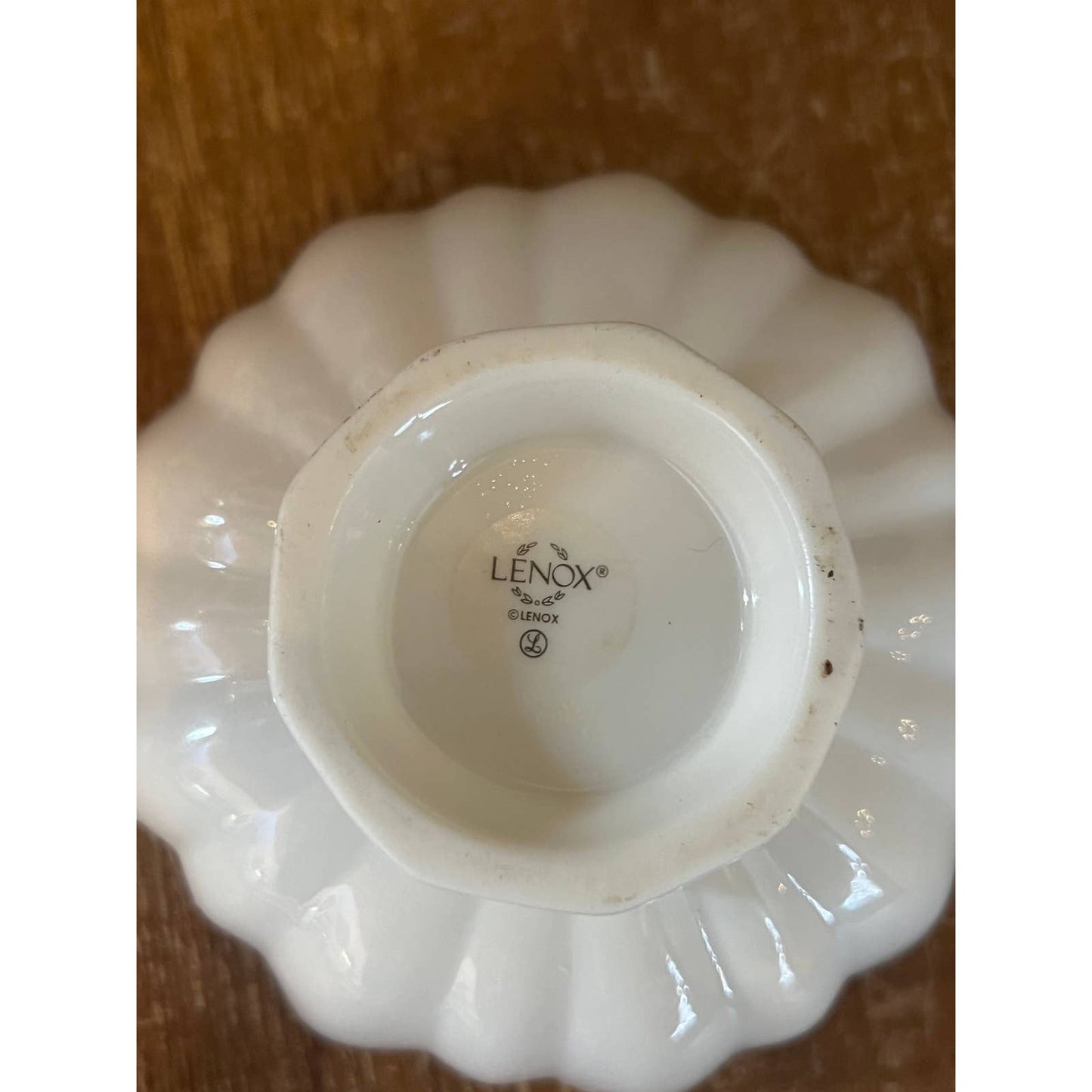 LENOX symphony petite sugar bowl - trinket bowl - salt cellar