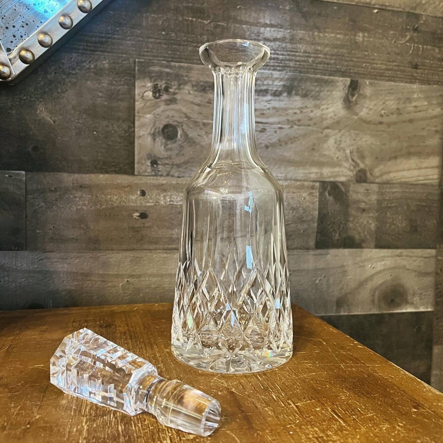 Waterford lismore crystal decanter