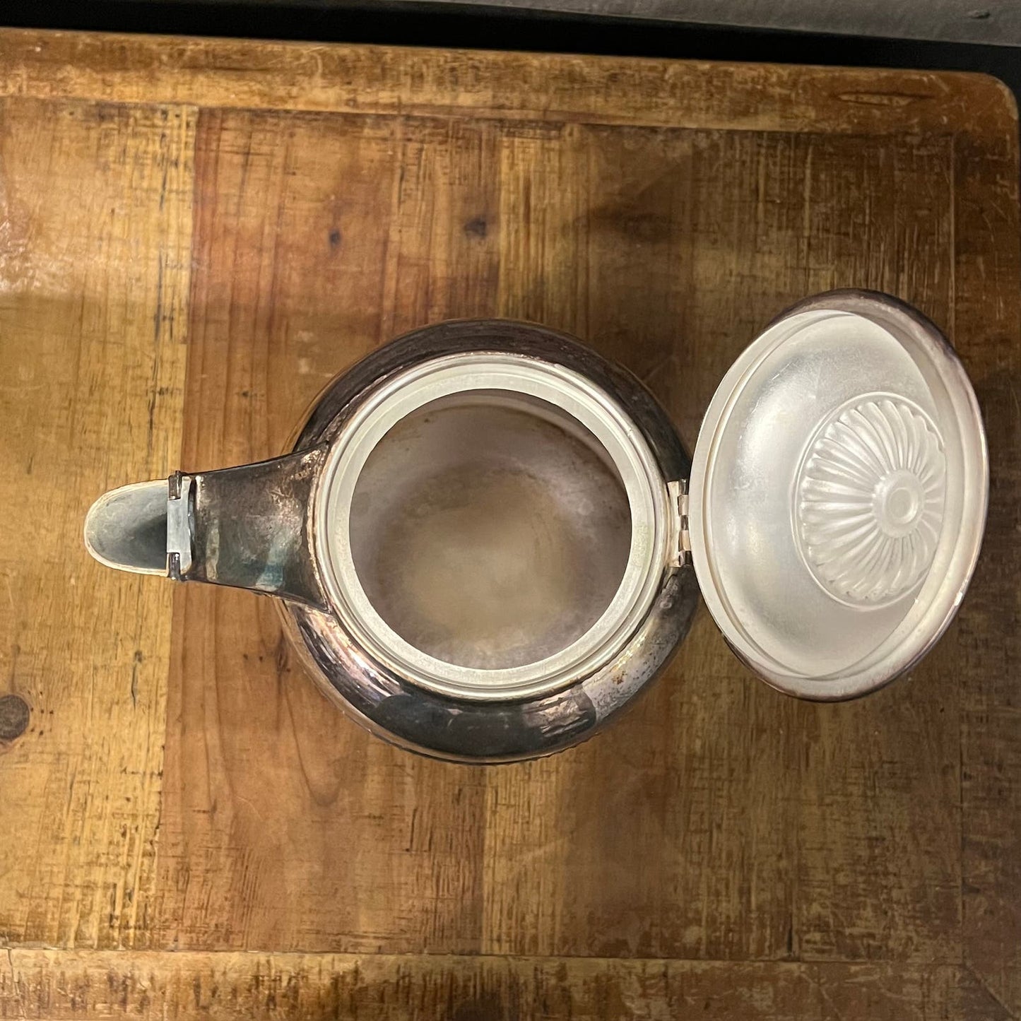 Vintage Silver Tone Teapot / Coffee Pot