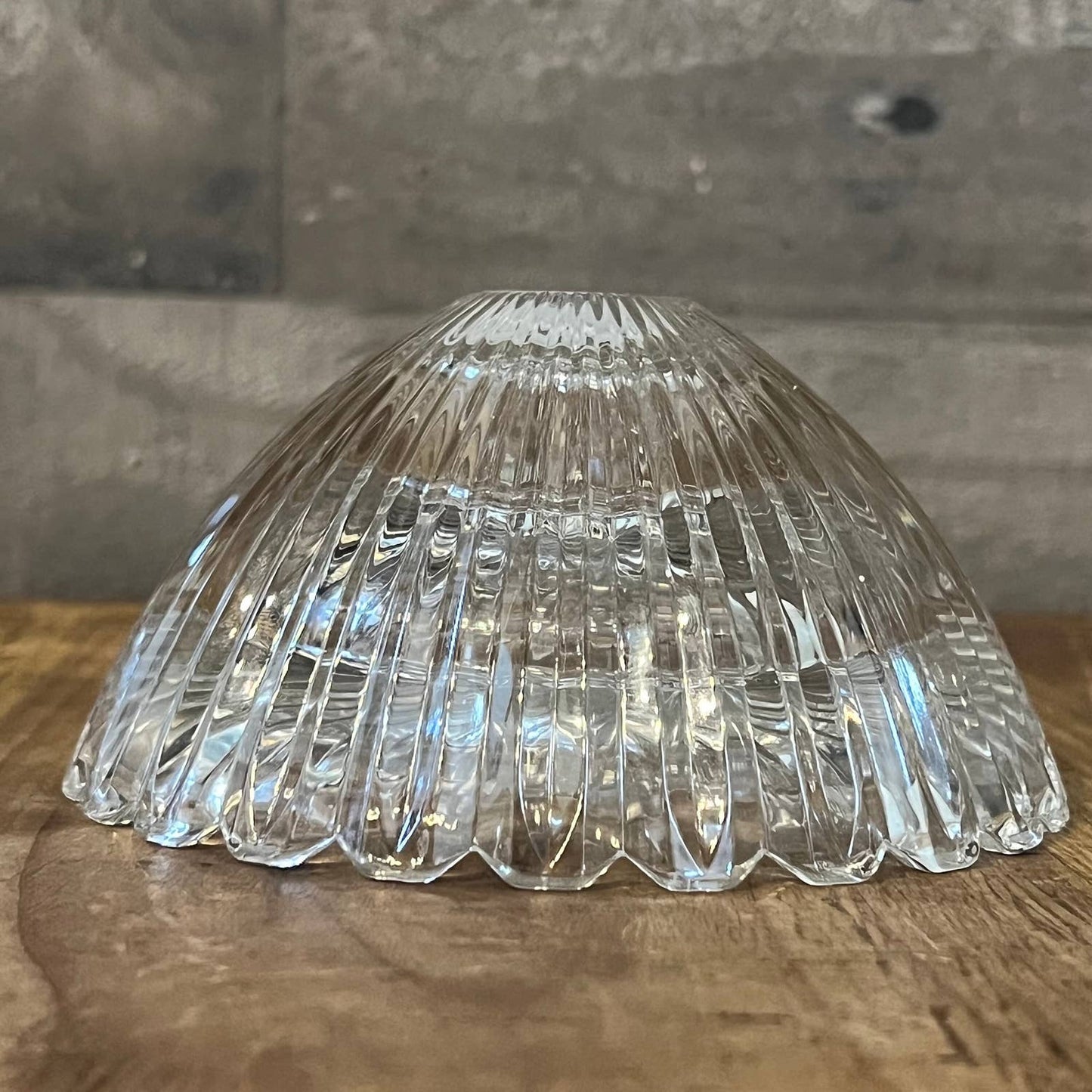 Petite Mikasa crystal bowl