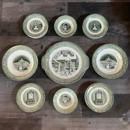 Vintage Dishes as Wall Decor: A Serveware Gallery Wall That Tells a Story
