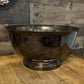 Vintage Silverplated Pedestal Compote Trophy Bowl - World Tennis Magazine 1985 Pro-Executive Tournament The West Side Tennis Club Champion