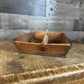 Primitive Wooden Handled Cutlery Tray