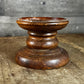Wooden Pillar Candle Holder
