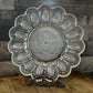 Vintage Indiana Glass Hobnail Clear Glass Egg Serving Dish - Deviled Egg Server - Oyster Plate