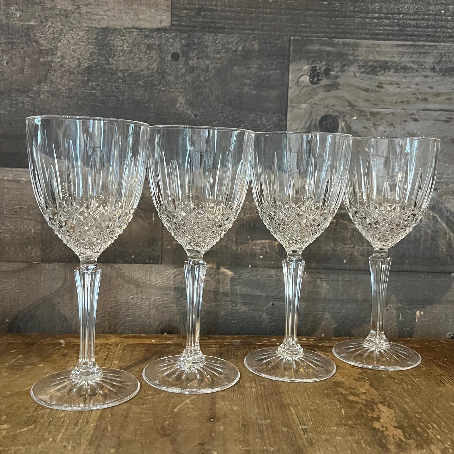 Cristal D'Arques Durand Constance Plain Water Goblets - Set of 4