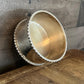 Vintage Silverplated Bottle Coaster - Candle Vessel - Small Bowl