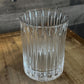 Clear Glass Ribbed Vase - Ice Bucket