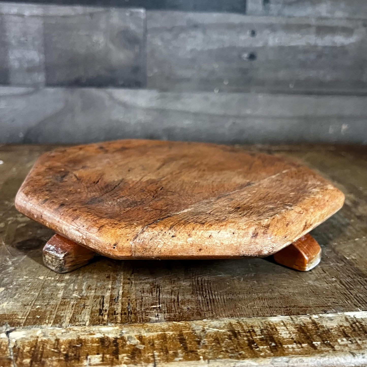 Vintage Wooden Tabletop Riser