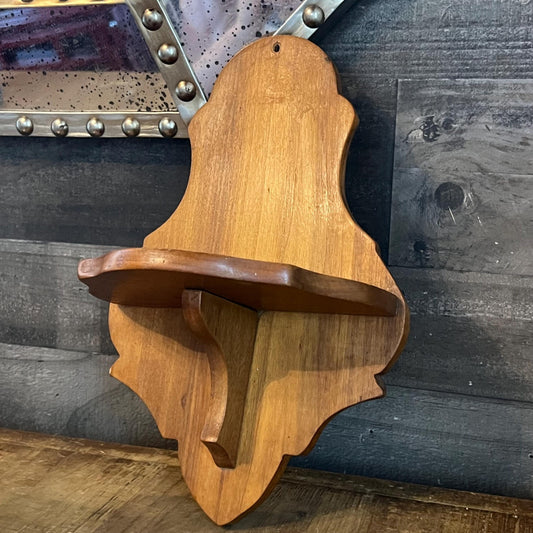 Vintage Wooden Wall Shelf