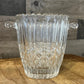 Vintage Crystal Ice Bucket / Champagne Bucket With Handles - Crystal Vase - Crystal Bowl