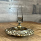 Antique Brass Match Box Holder Stand - Card Holder Stand - Mail Holder Stand