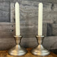 Vintage Pewter FB Rogers Provincetown Pewterlite Candlestick Holders - Pair