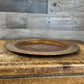 Vintage Hammered Copper Large Plate