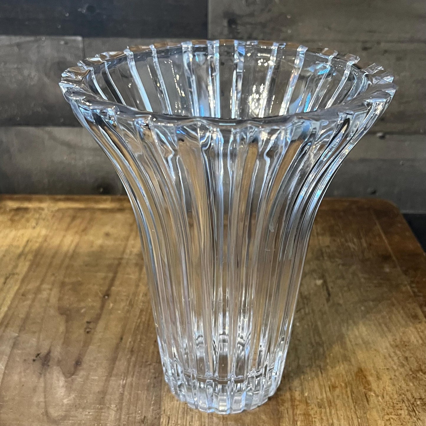 Vintage Studio Nova Balmore Crystal Vase