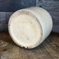 Vintage Beige Stoneware Crock
