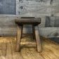 Vintage Wooden Decorative Tabletop Stool Riser