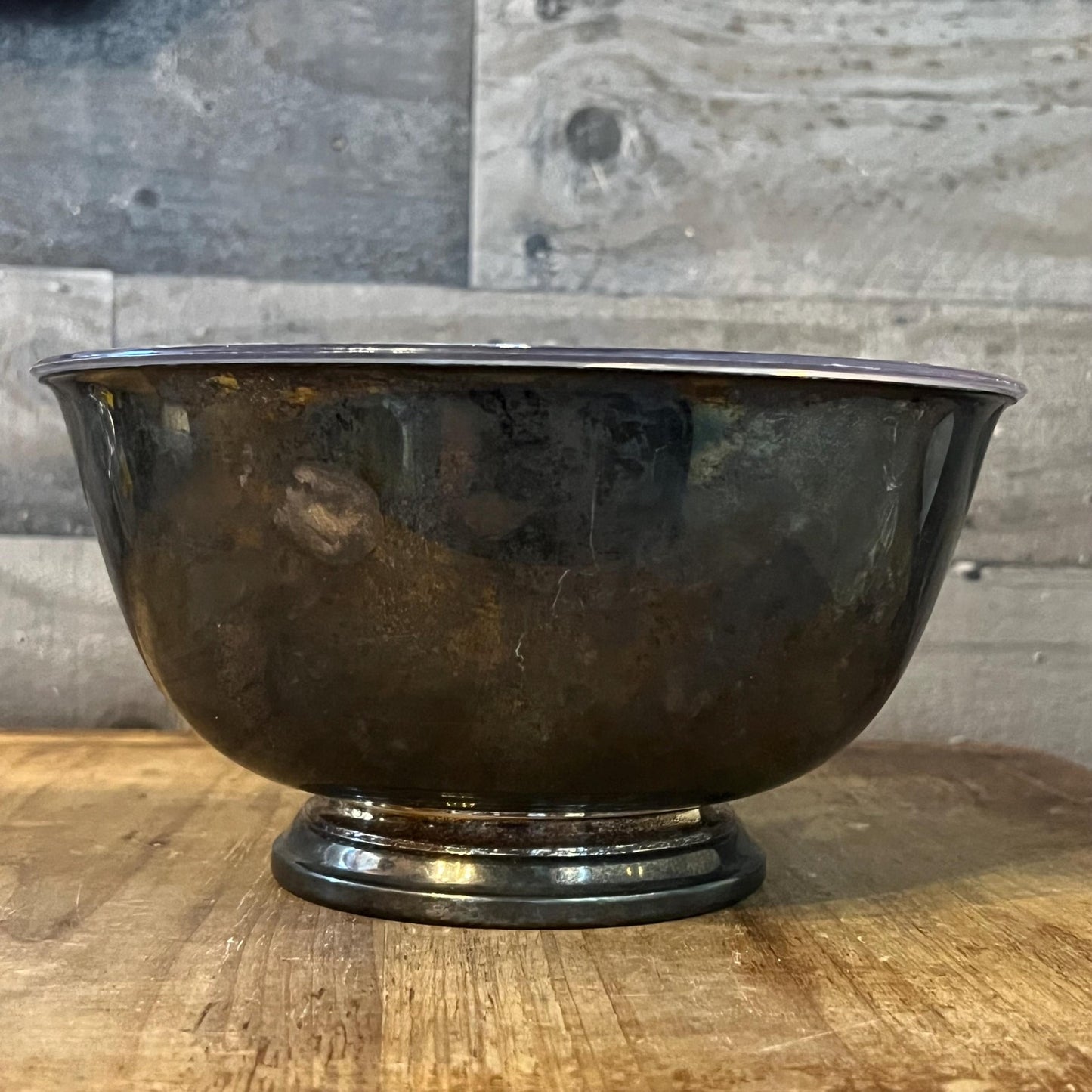 Vintage Oneida Paul Revere Reproduction Silverplated Bowl with Insert