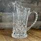 Gorham Crystal King Edward Handled Pitcher