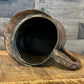 Primitive Antique Copper Handled Pitcher