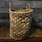 Vintage Large Woven Handled Basket
