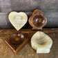 Vintage Onyx Card Suit Ashtray Set - Trinket Dishes - Set of 4