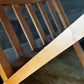 Vintage Ethan Allen Wooden Slat Magazine Rack - Blanket Holder - Book Holder - Towel Holder